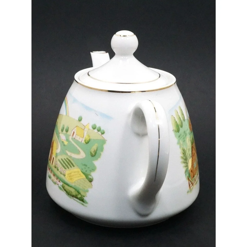 Vintage Porcelain Teapot 5